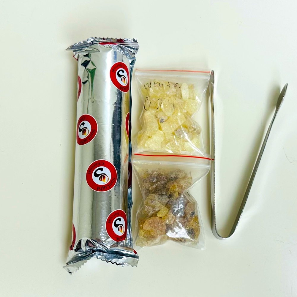 Copal incense kit